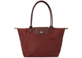 Longchamp Le Pliage Green M Shoulder Bag Wine