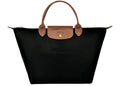 Longchamp Le Pliage Top Handle Bag M Black