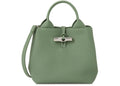 Longchamp Le Roseau S Tote Green