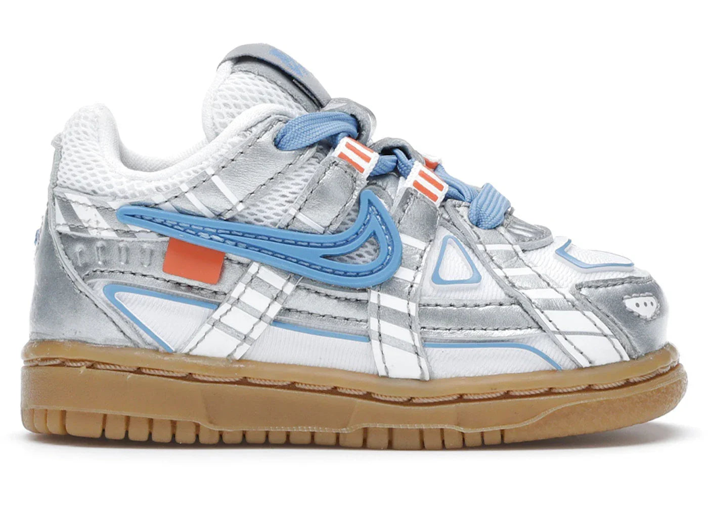 Nike Air Rubber Dunk Off-White University Blue (TD)