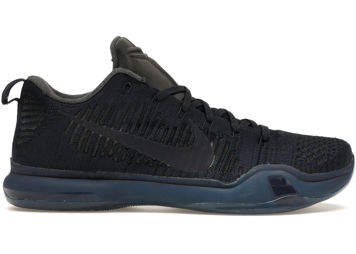 Nike Kobe 10 Elite Low Black Mamba Collection Fade to Black