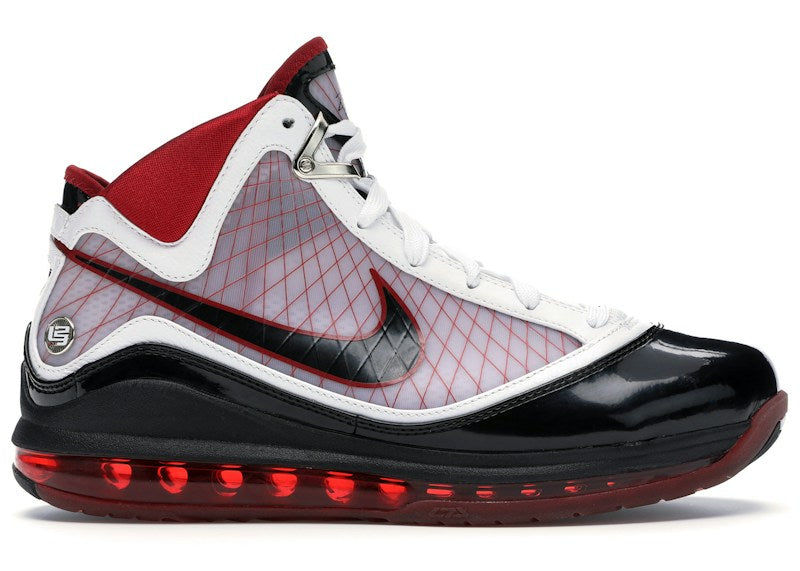 Nike LeBron 7 White/Black-Varsity Red