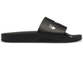 OFF-WHITE Drowning Man Logo Slides Black White FW21