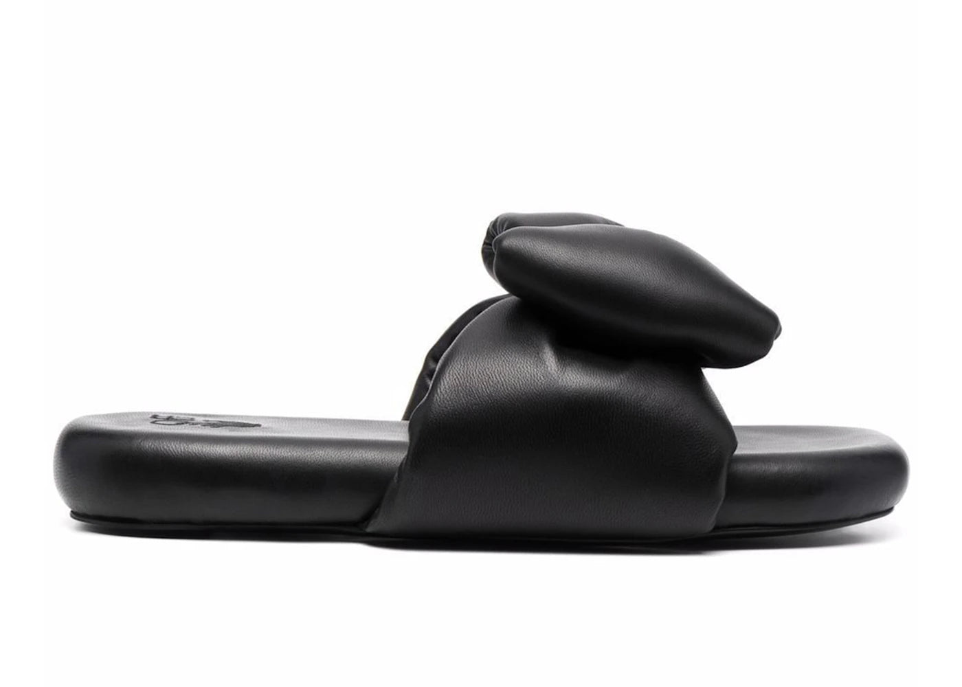 OFF-WHITE Extra Padded Bow Slide Black Black (Women's)