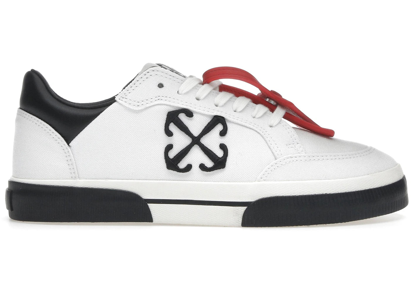 OFF-WHITE New Low Vulcanized White Black