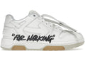 OFF-WHITE Out Of Office OOO Low Tops For Walking White Black
