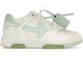 OFF-WHITE Out Of Office OOO Low Tops White Mint