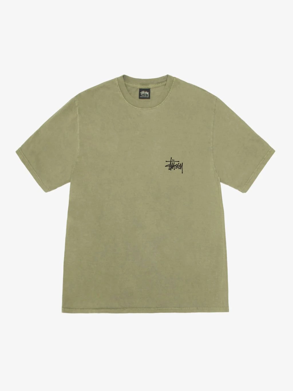 Stüssy OG Logo Olive Tee