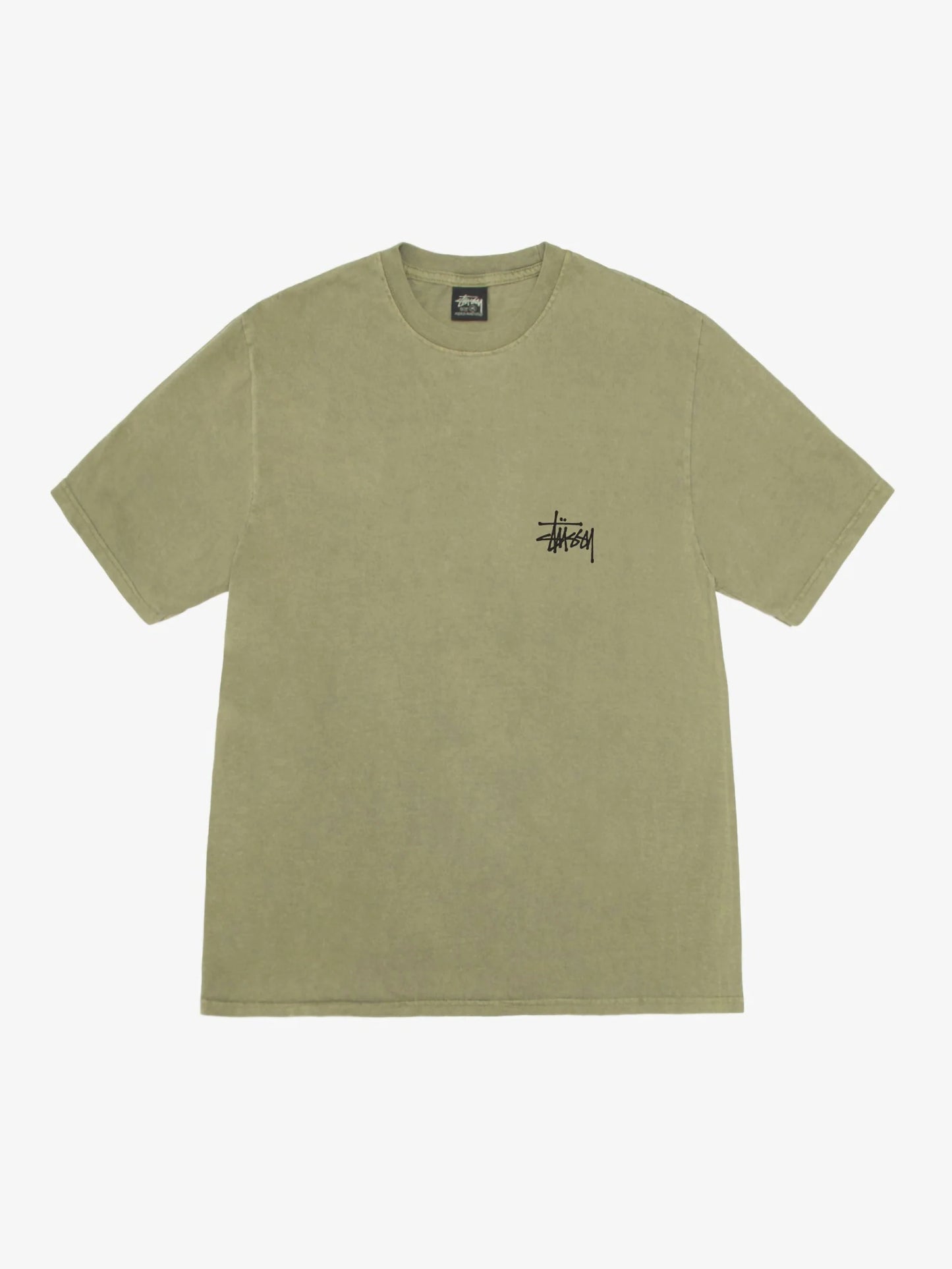 Stüssy OG Logo Olive Tee