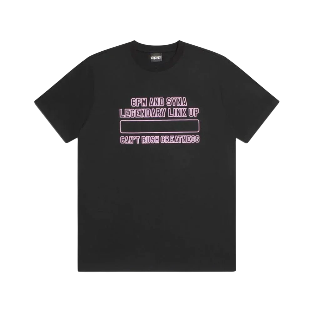 6PM x Syna T-Shirt Black