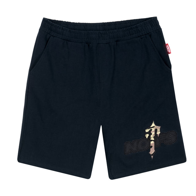 Trapstar x Non Of Us Black Camo Short