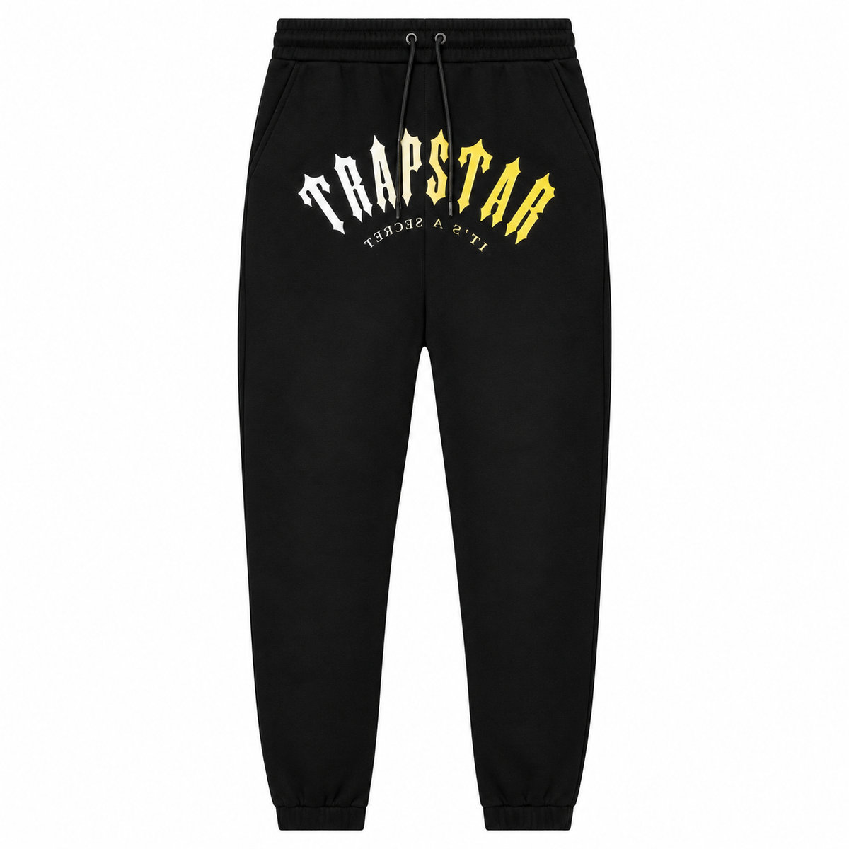 Trapstar Decoded Hooded Gel Sweatpant Yellow/Black