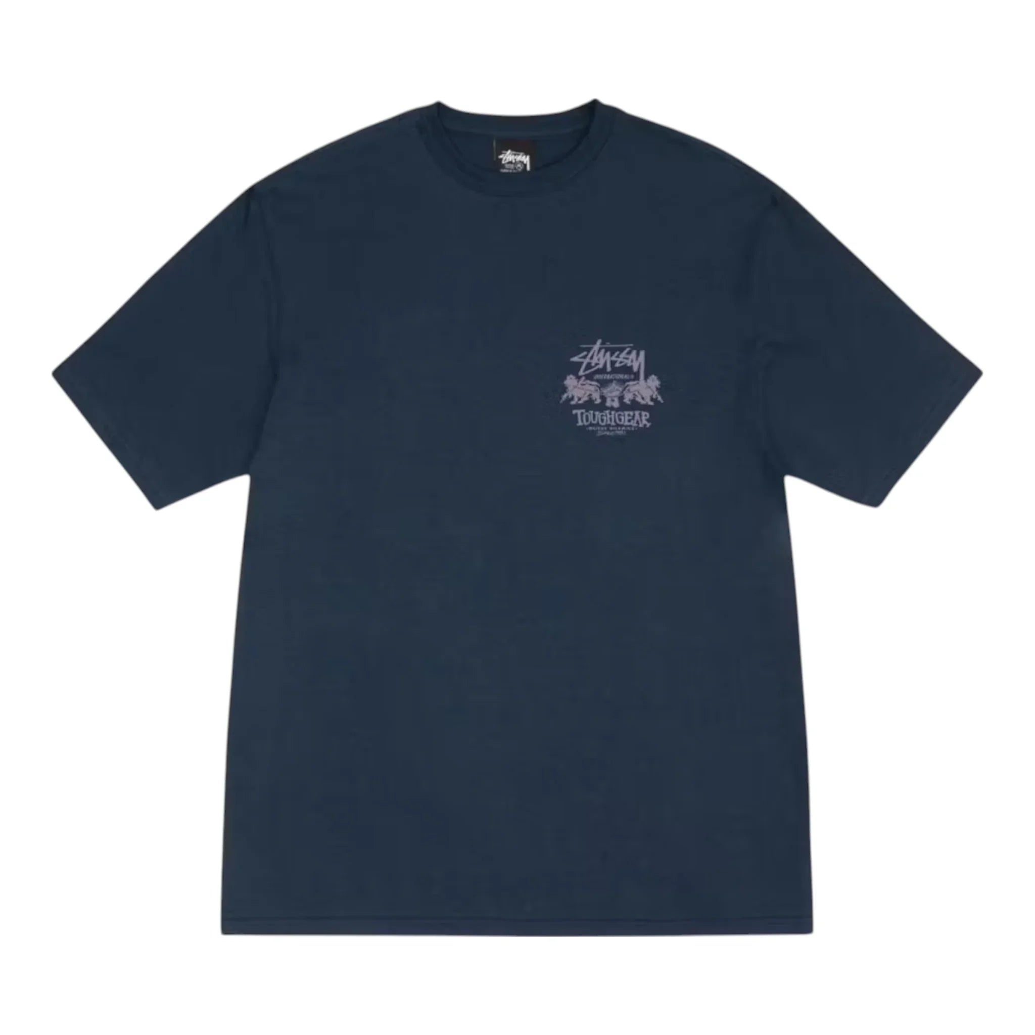 Stüssy Tough Gear Int. Tee Navy