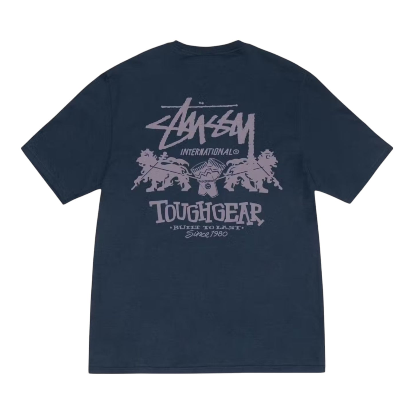 Stüssy Tough Gear Int. Tee Navy