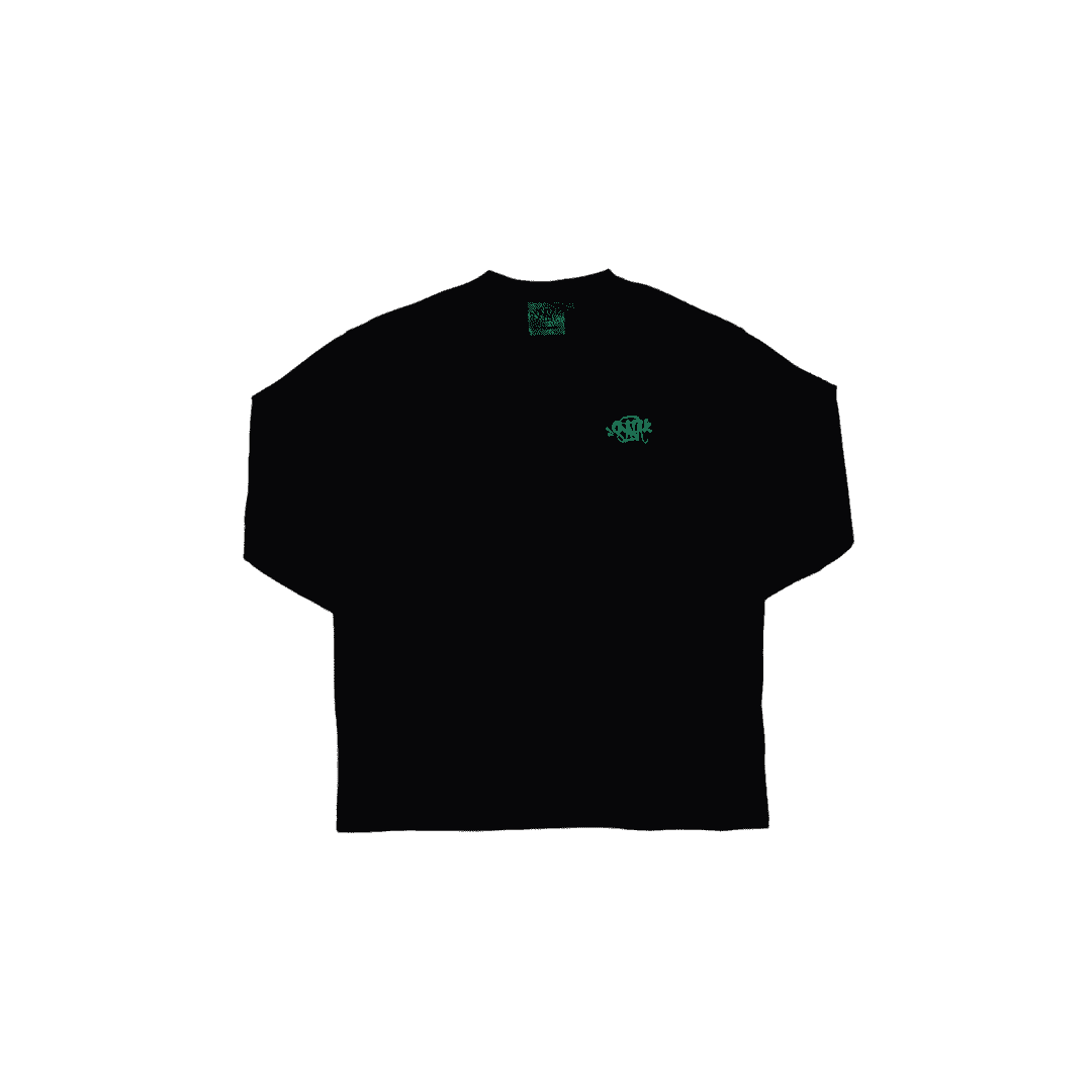 Synarchy Longsleeve Tee BLACK / GREEN