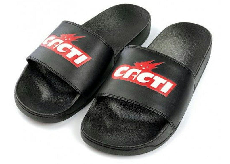 Travis Scott Cacti Slide Black Red