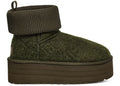 UGG Classic Mini Platform Felted Boot Forest Night (Women's)