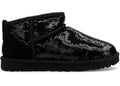 UGG Classic Ultra Mini Boot Mirror Ball Black (Women's)