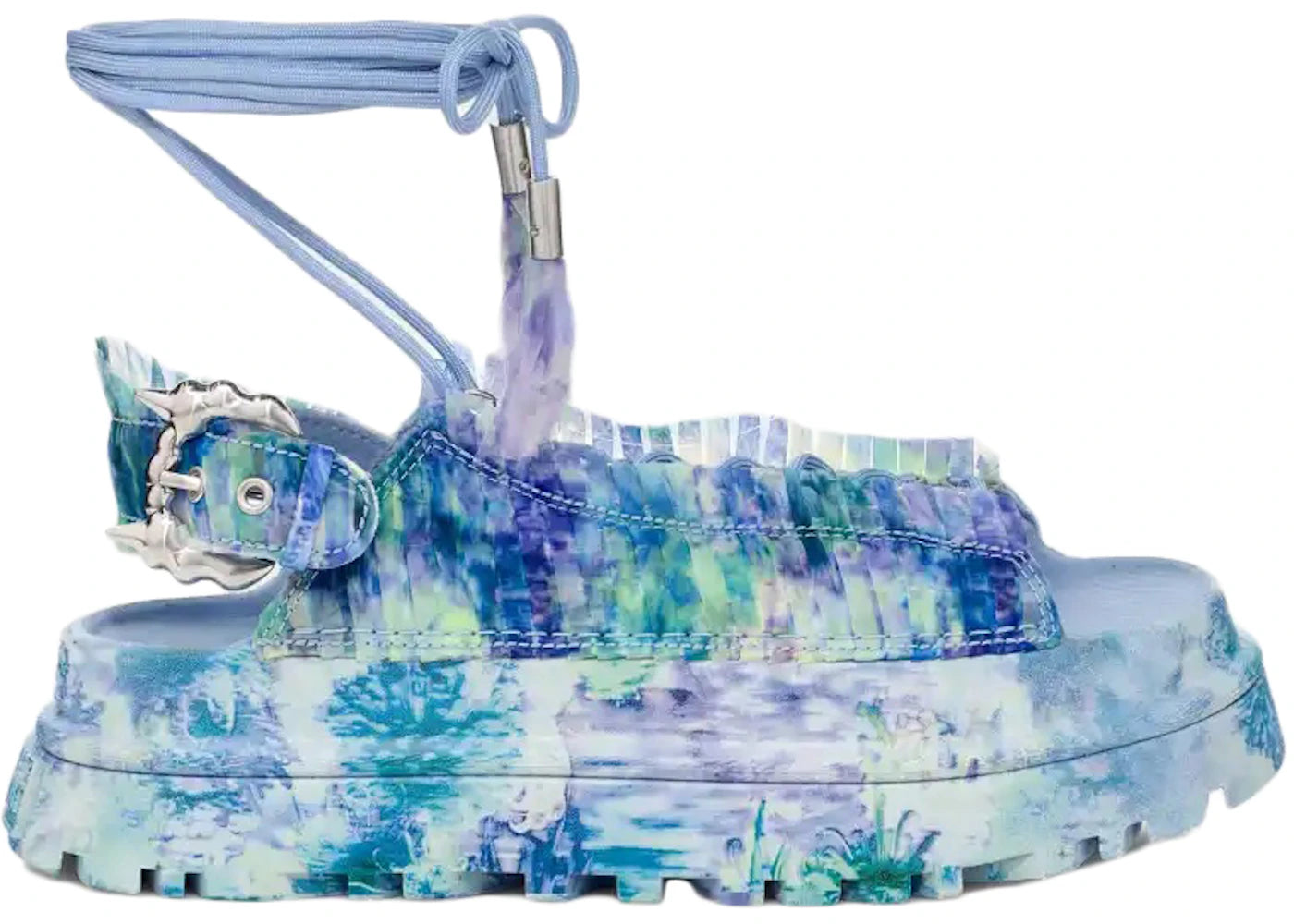 UGG Collina Strada GoldenGlow Sandal Blue Floral (Women's)