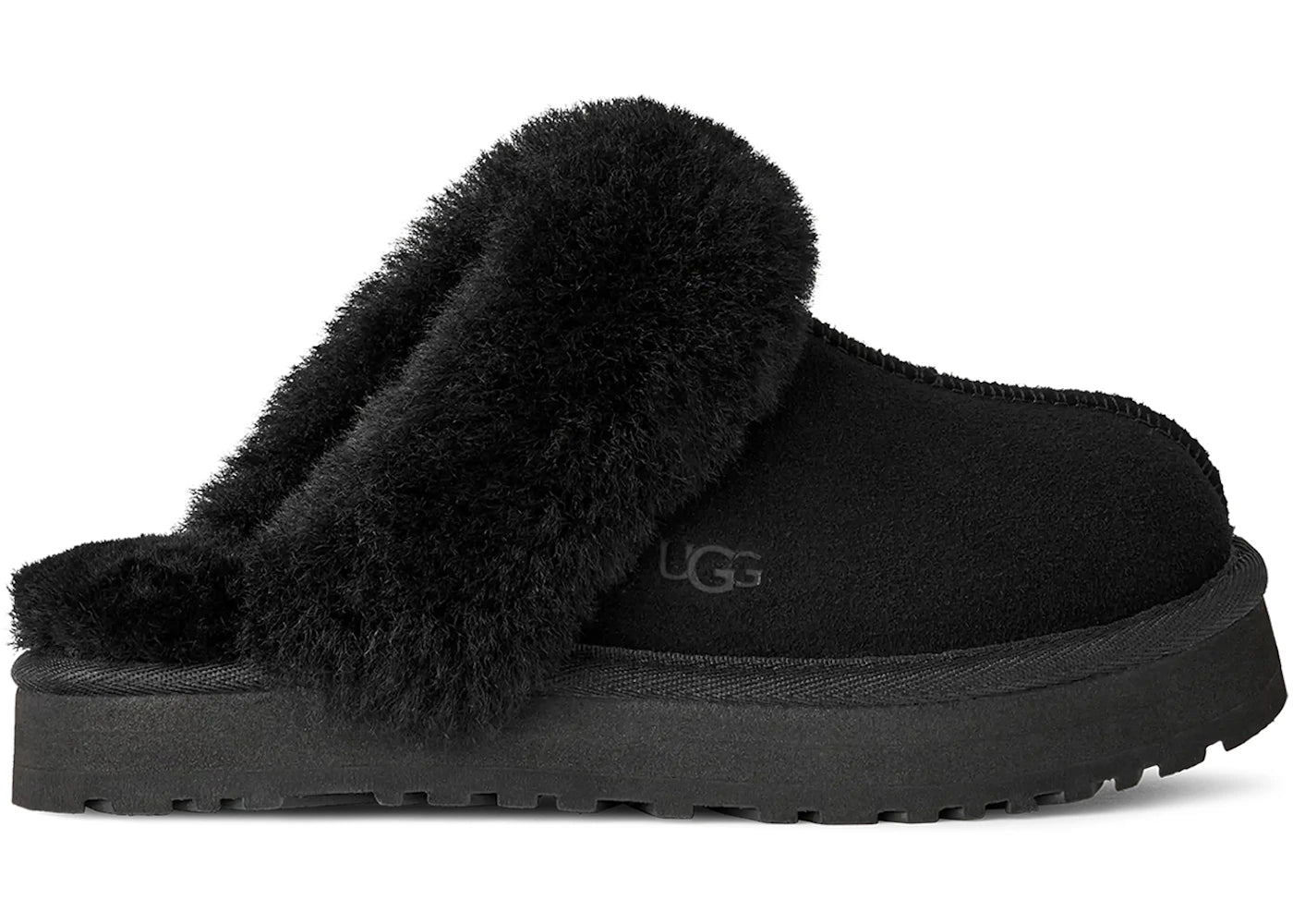 UGG Disquette Slipper Black (Kids)