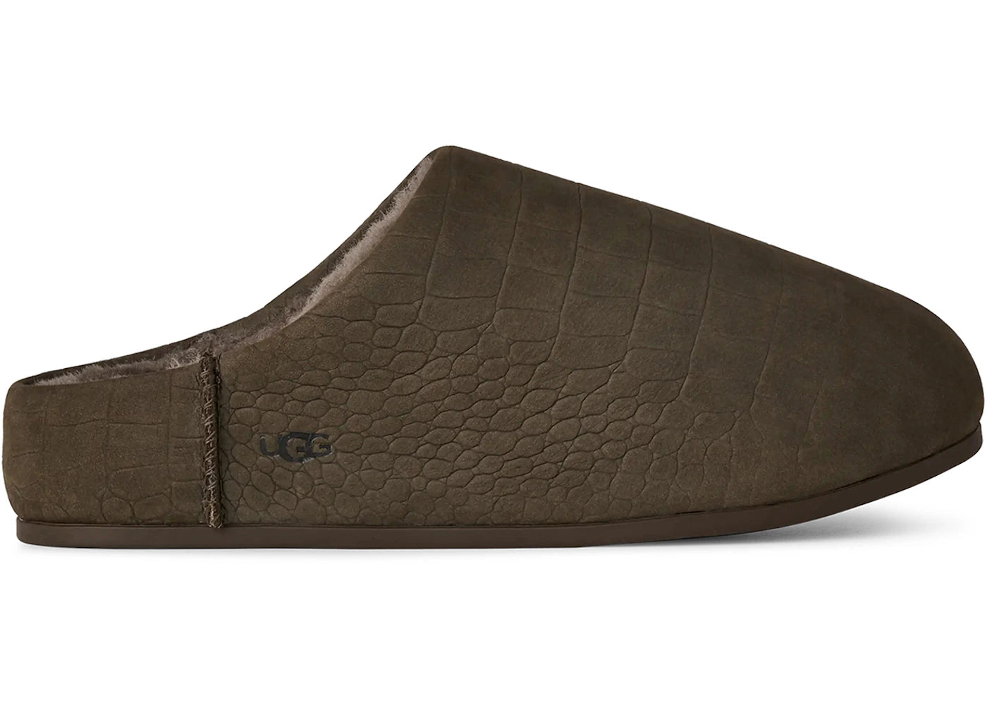 UGG Elea Embossed Slip-On Slipper Dense Smoke (Women's)