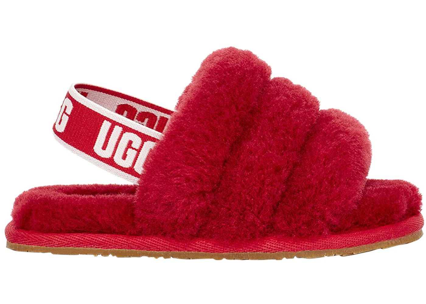 UGG Fluff Yeah Slide Ribbon Red (Toddler)
