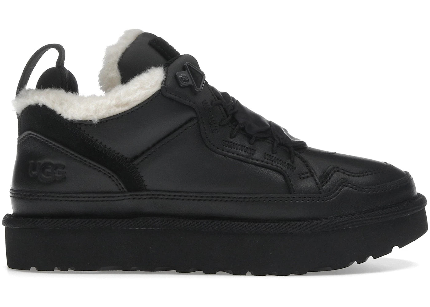 UGG Lowmel Leather Black (Women's)