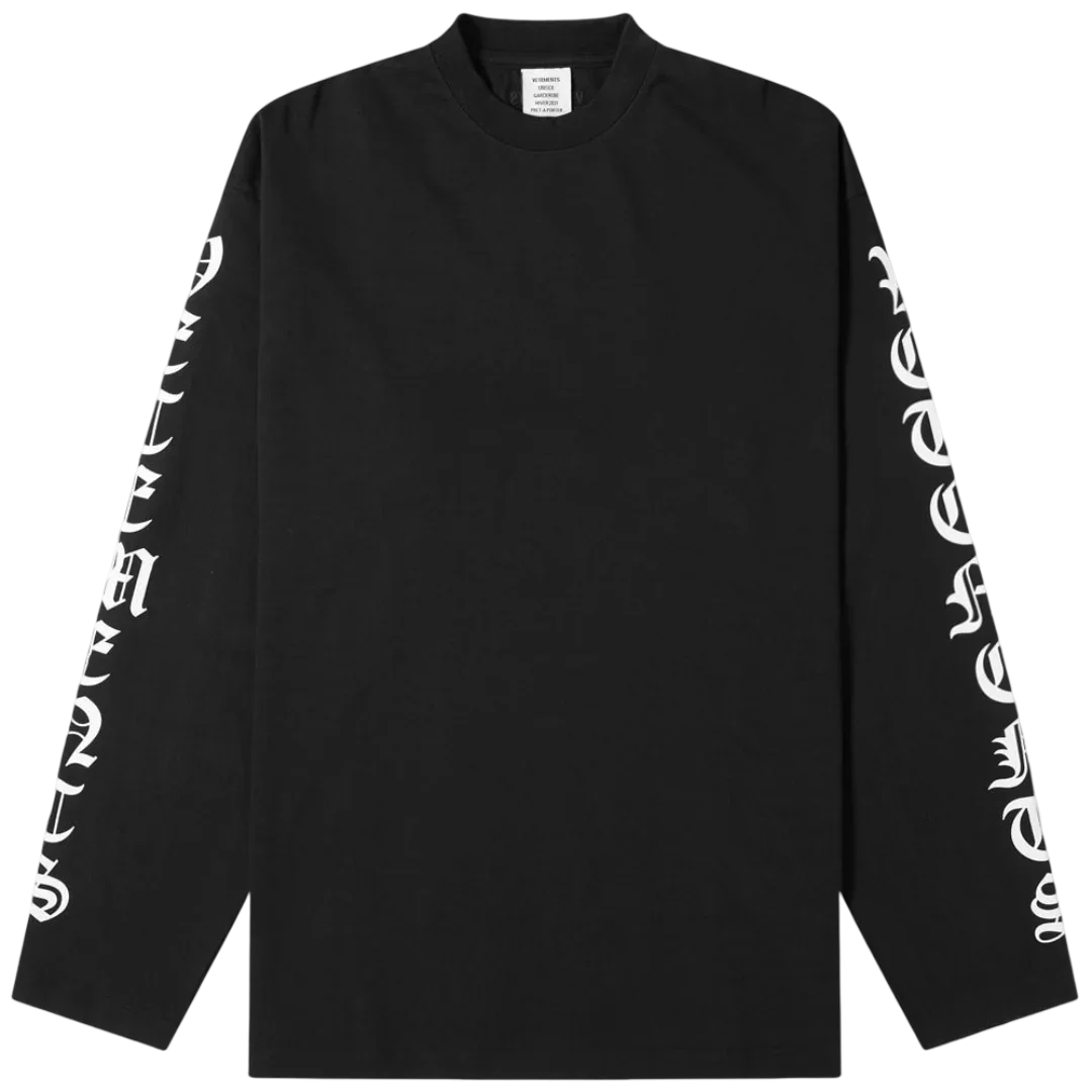 Vetements Vete Gothic LS Tee