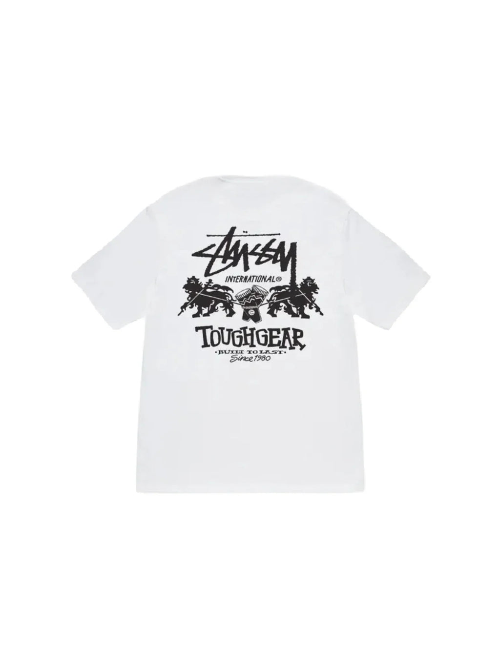Stüssy Tough Gear International Tee White