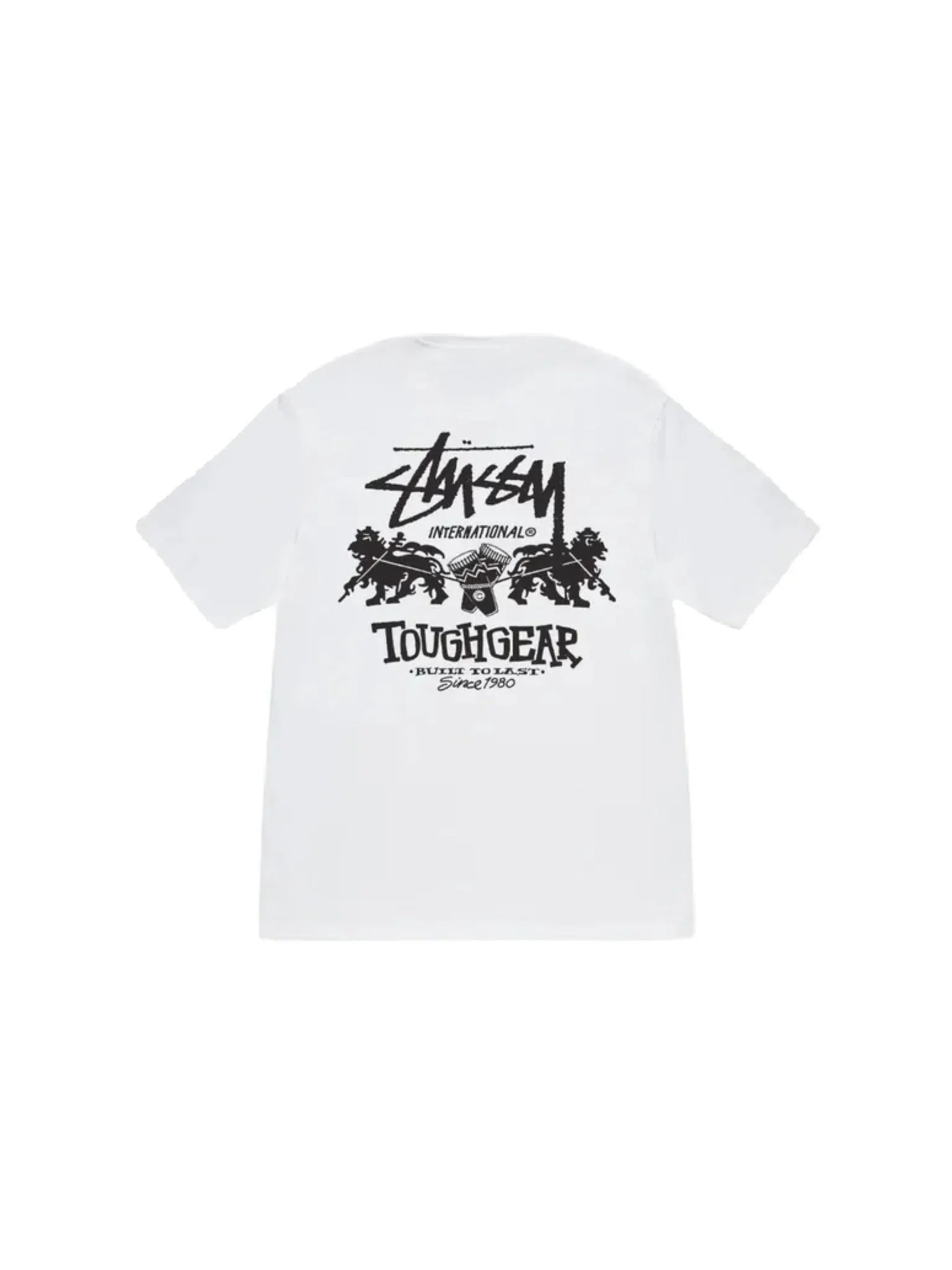 Stüssy Tough Gear International Tee White