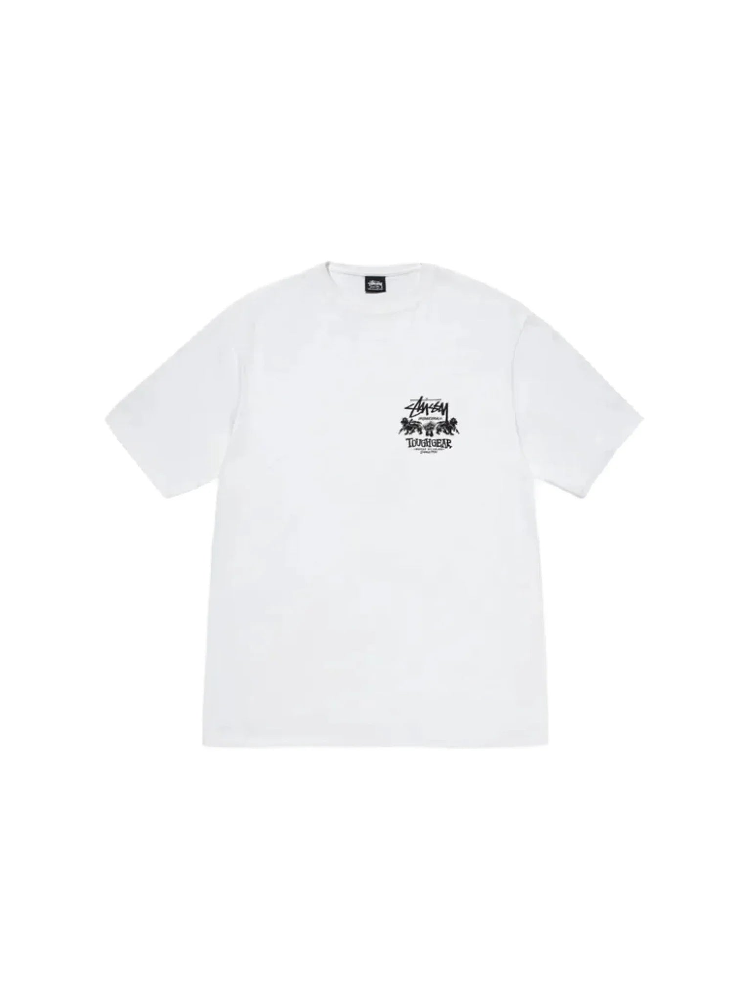 Stüssy Tough Gear International Tee White