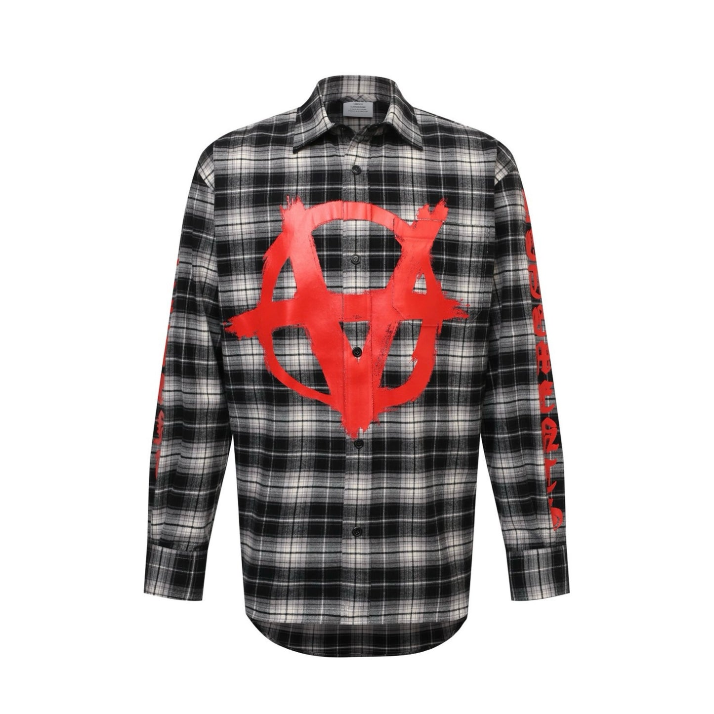 Vetements Double Anarchy Flannel