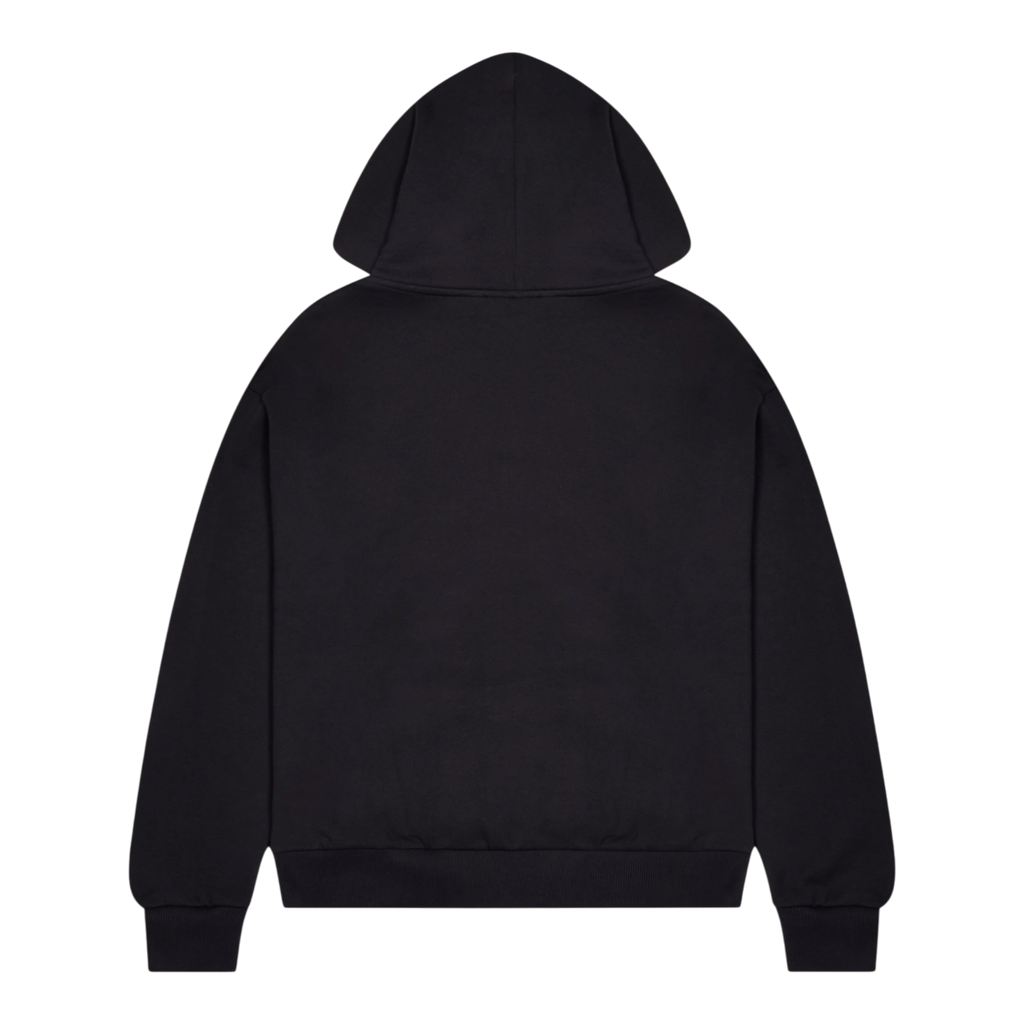 Trapstar Foundation Zip Hoodie Black/Red