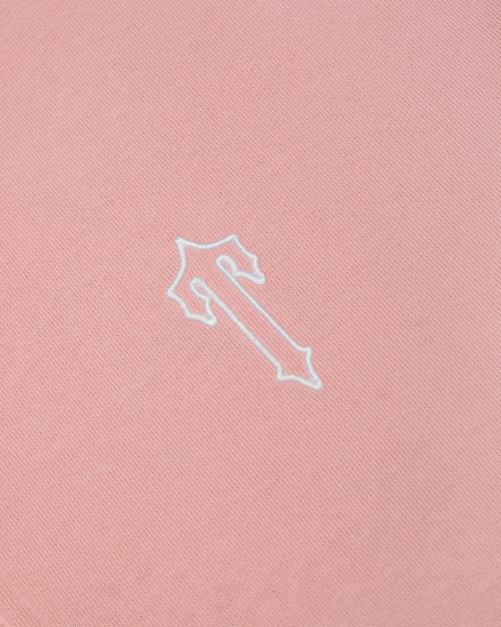 Trapstar Foundation Zip Hoodie Pink/White