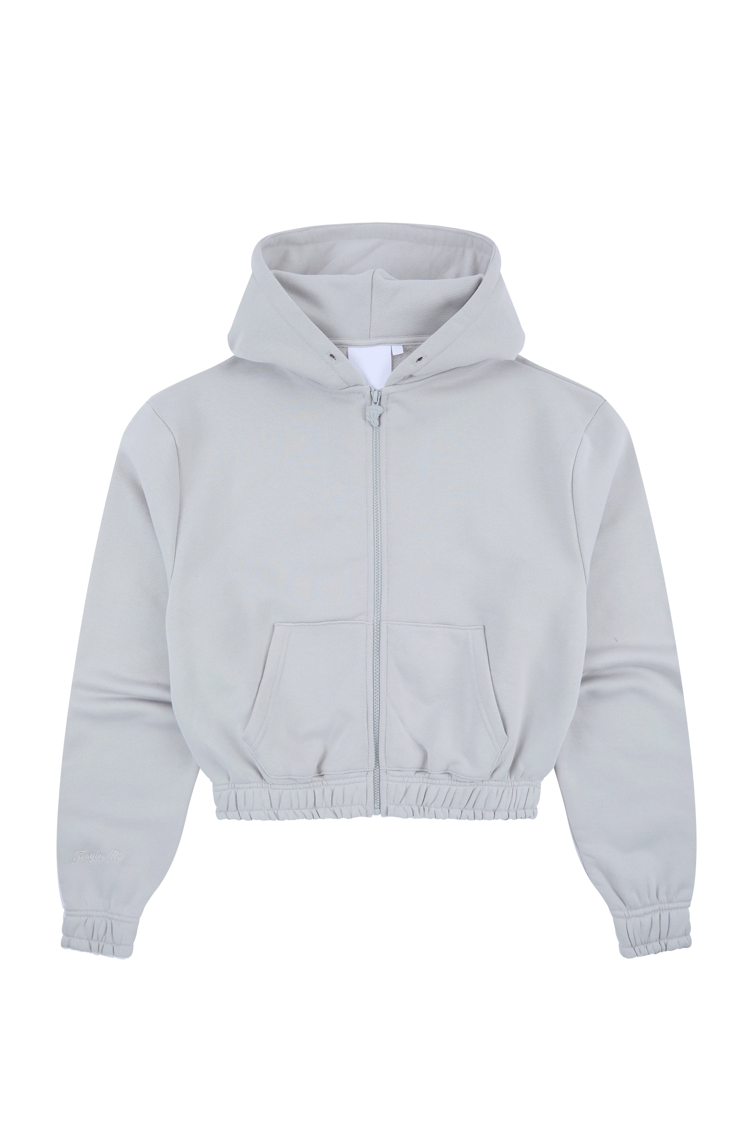 Syna OG Grey Crop Zip