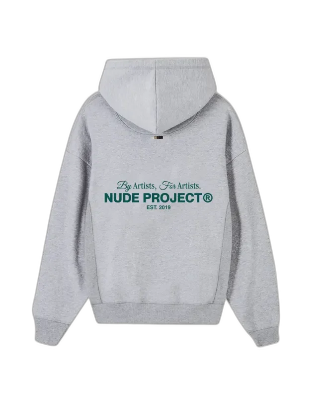 Nude Project By Artist For Artist Grey Hoodie