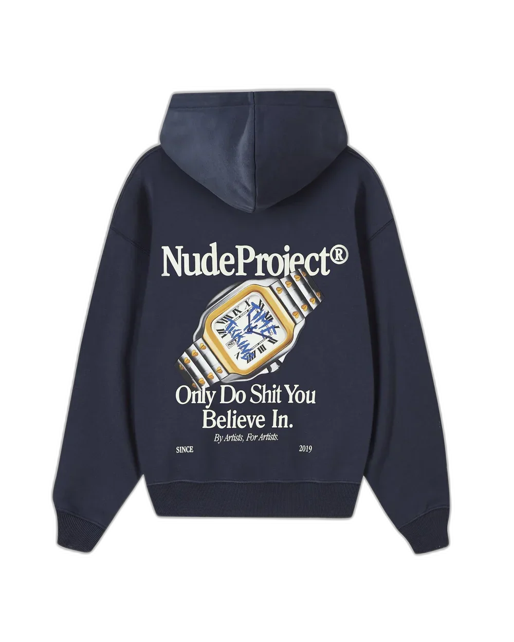 Nude Project Time Navy Hoodie