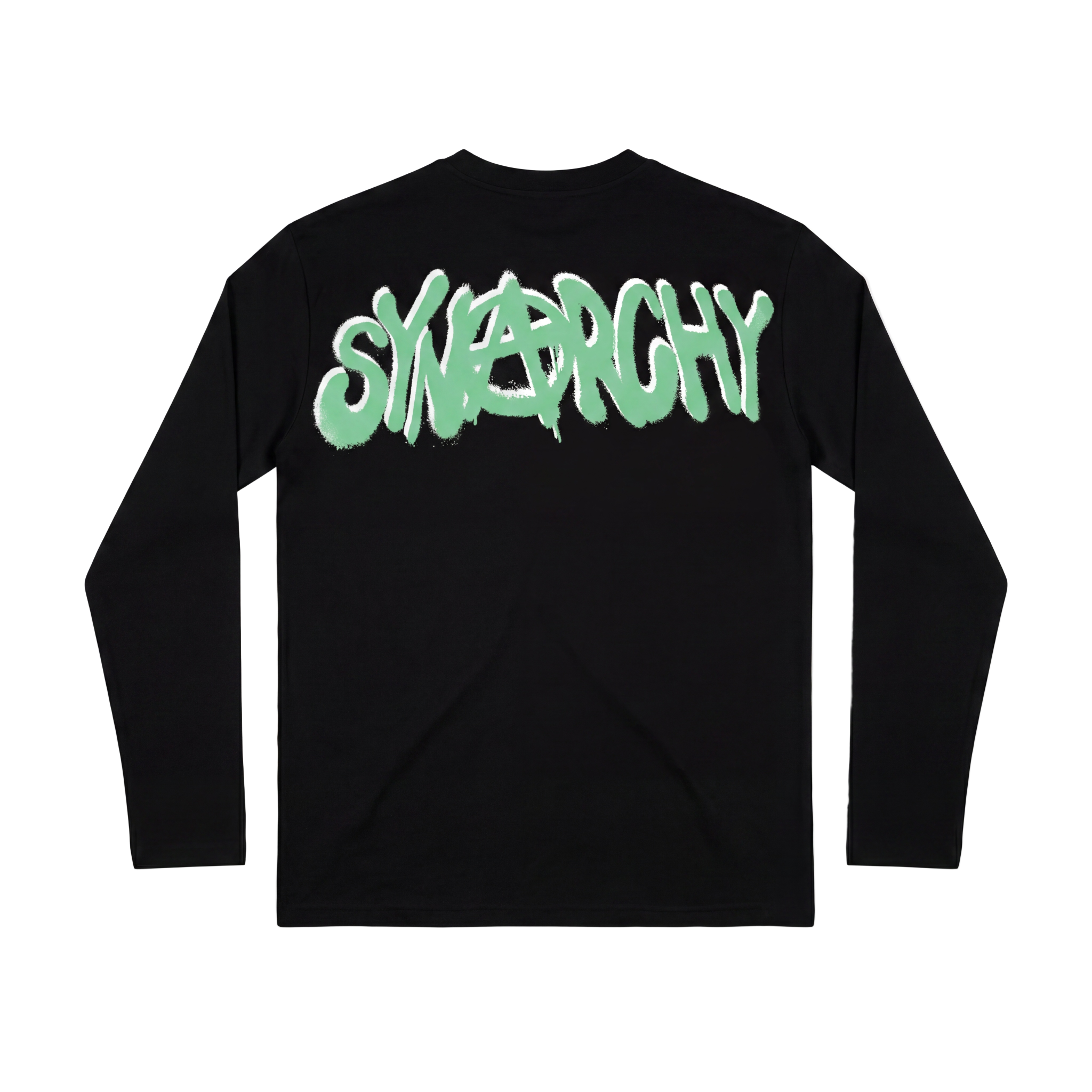 Synarchy Longsleeve Tee BLACK / GREEN