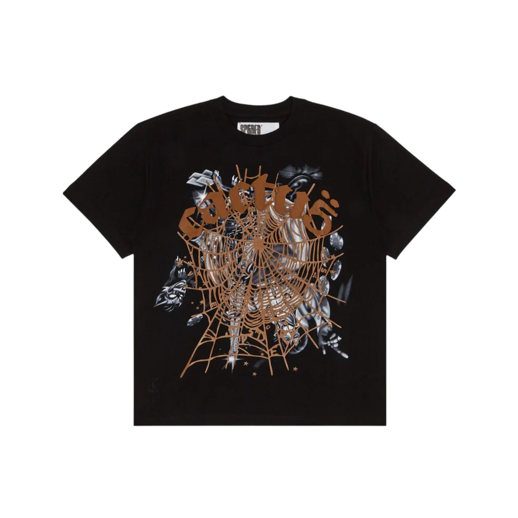 Sp5der x Travis Scott Cactus Jack Airbrush T-shirt