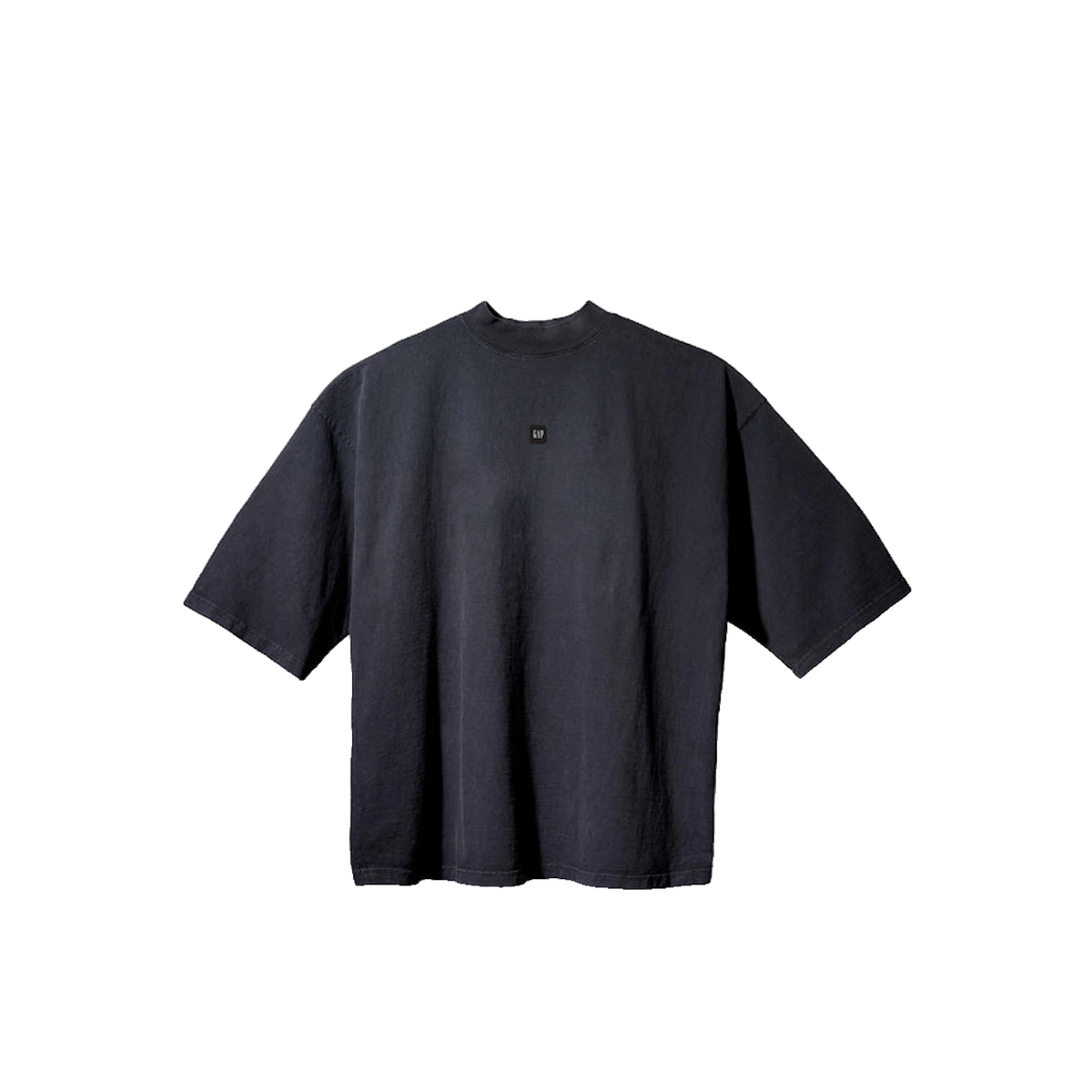 Yeezy Gap Engineered by Balenciaga Logo 3/4 Sleeve Tee Black
