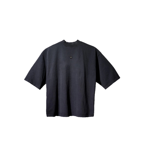 Yeezy Gap Engineered by Balenciaga Logo 3/4 Sleeve Tee Black