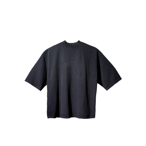 Yeezy Gap Logo 3/4 Sleeve Tee Washed Black