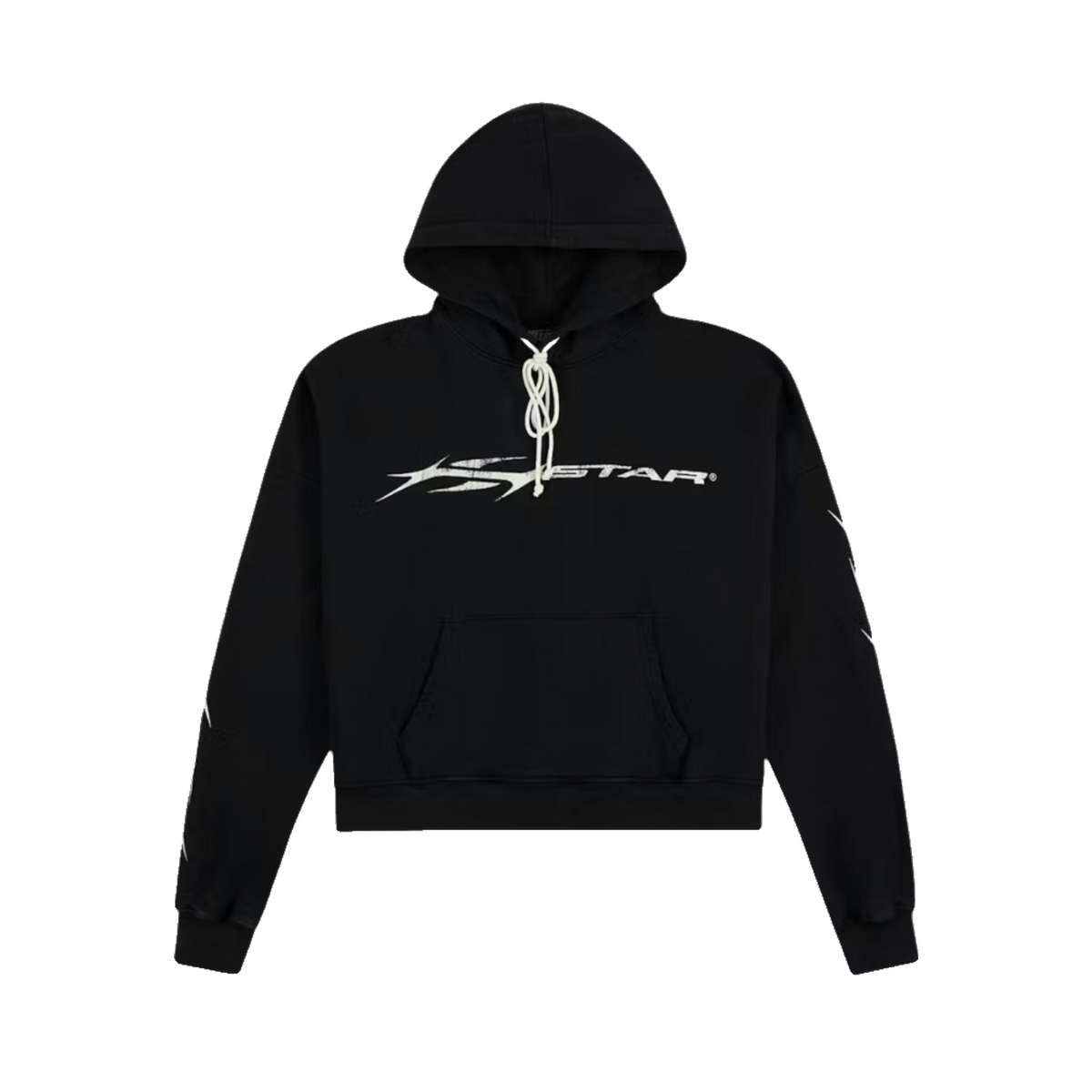 Hellstar Flame Hoodie Black