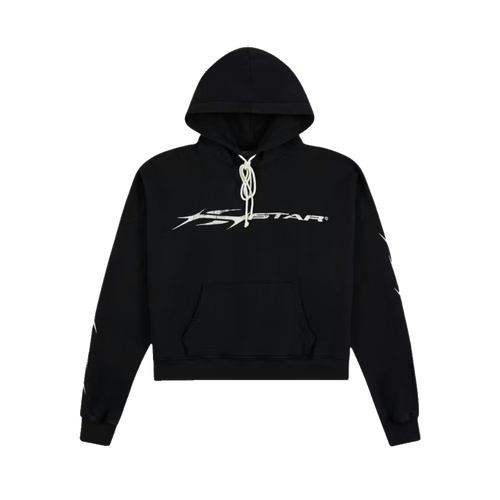 Hellstar Flame Hoodie Black