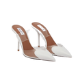 Alaia Paris Le Cœur Mules in Patent Leather