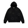 Denim Tears Mono Cotton Wreath Hoodie Triple Black