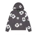 Denim Tears Cotton Wreath Hoodie Charcoal