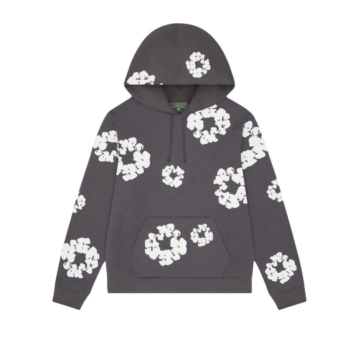 Denim Tears Cotton Wreath Hoodie Charcoal