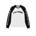 Trapstar It’s A Secret Long Sleeve Tshirt Black/White