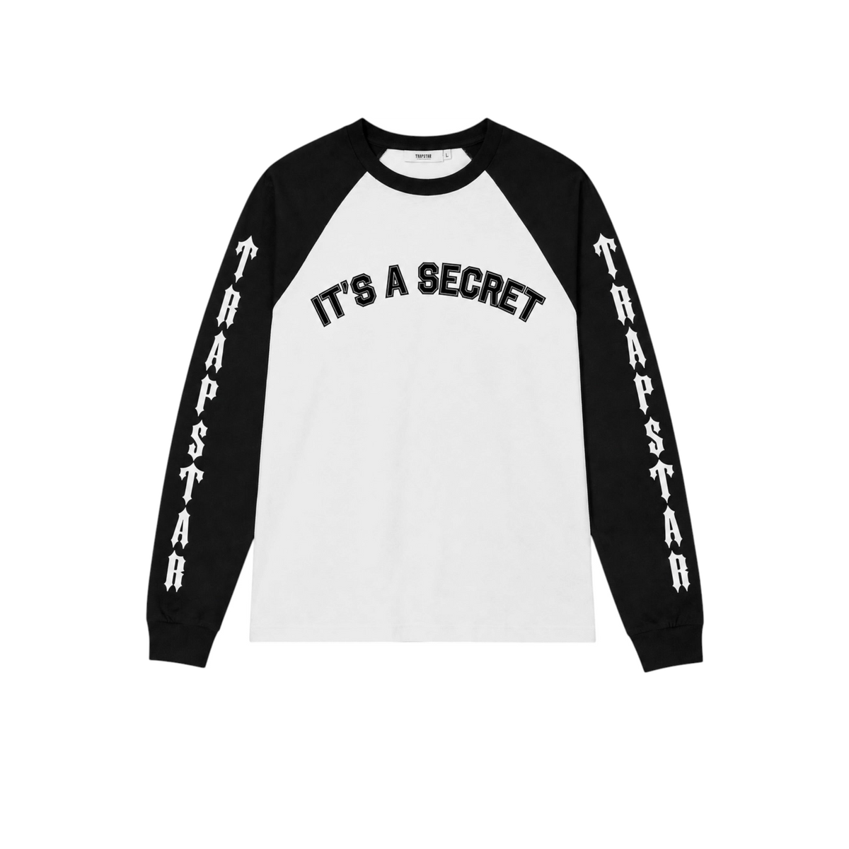 Trapstar It’s A Secret Long Sleeve Tshirt Black/White